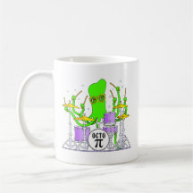 Drumming Octopus Coffee Mugs