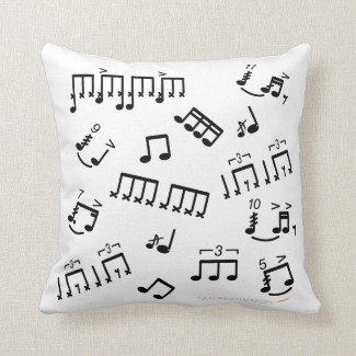 Drumming Pillow Drummers Rudiments Notes Grooves