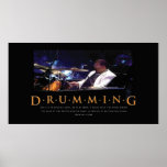 Drumming Poster posters