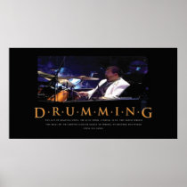 Drumming Poster