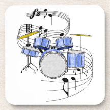 Drums Beverage Coaster