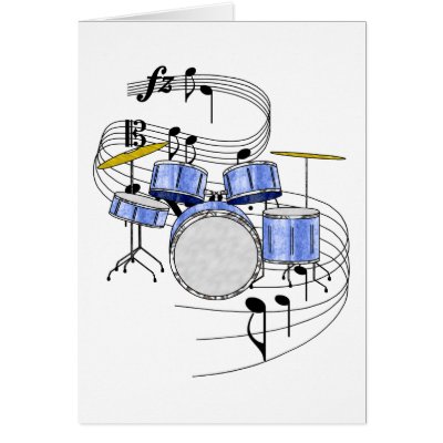 Drums cards