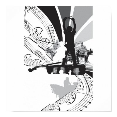 drums cello poster by Nathan_T