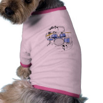 Drums Dog T-shirt