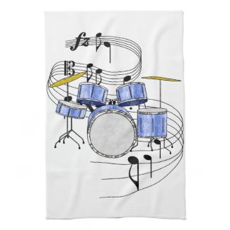 Drums Hand Towel