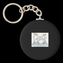 Drums Keychain keychains