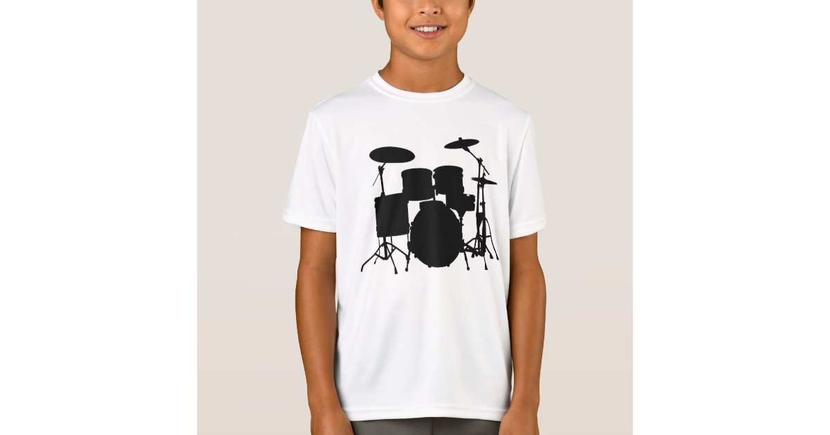 Drums Kids' Sport TShirt Zazzle