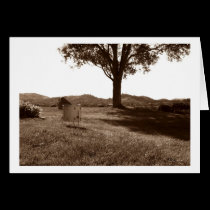 DRUMS: Memory of the Drum - Blank Note Card cards