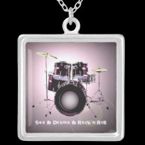 Drums necklaces