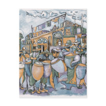 Drums Night Postcard 2008 Vs. postcards