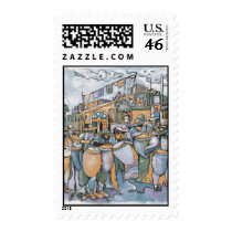 Drums Night Postcard 2008 Vs. postage