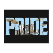 Drums Pride postcards by geargems Drums Pride postcards