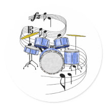 Drums Stickers