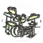 Drums stickers