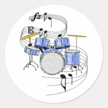 Drums Stickers