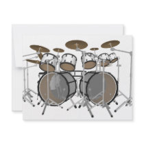 Drums: White Drum Kit: 3D Model: invitations by spiritswitchboard Drums: White Drum Kit: 3D Model: invitations