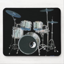 Drums & Yin-Yang Mousepad