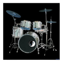 Drums & Yin-Yang Poster posters by norman888 Drums & Yin-Yang Poster posters