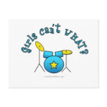 View more Drumset - Blue Postcards personalized gift ideas for girls Drumset - Blue Postcards