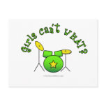View more Drumset - Green Postcards personalized gift ideas for girls Drumset - Green Postcards