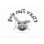 Drumset - Silver Post Cards