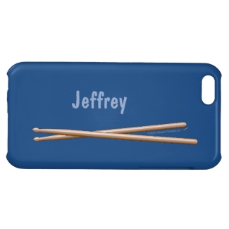 Drumsticks iphone Case for Drummers Your Color