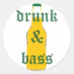 Drunk & Bass Sticker