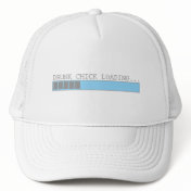 Drunk chick loading funny party club girls humor hat