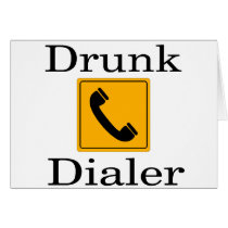 Drunk Dialer cards