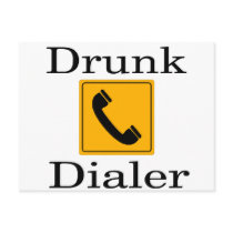 Drunk Dialer postcards