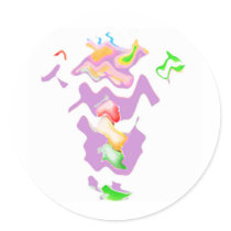 Drunk Granny Wave Dance Sticker