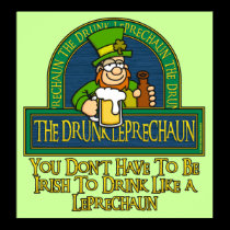 Cartel borracho Leprechaun posters by wislander Cartel borracho Leprechaun posters
