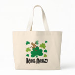 Drunk Monkey Canvas Bags