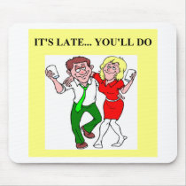 drunk pick up mousepads