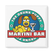 Drunk Puppy Magnet by wislander Drunk Puppy Magnet