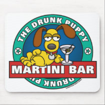 Drunk Puppy Mousepad