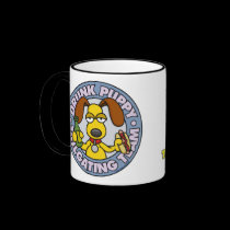 Drunk Puppy Tailgating Tasse tassen