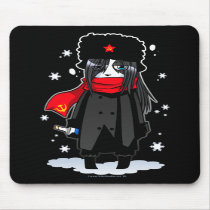 Drunk Soviet Panda Mousepad by KikoStudios Drunk Soviet Panda Mousepad