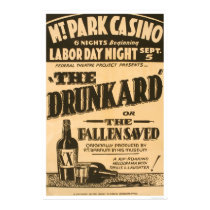Drunkard Comedy Barnum 1938 WPA posters