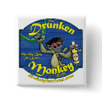 Drunken Monkey Bar Button by diveinspirations Drunken Monkey Bar Button