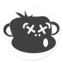 Drunken Monkey Sticker by mgajudo Drunken Monkey Sticker