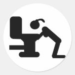 drunken party girl sticker