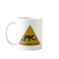 Drunken People Crossing mugs