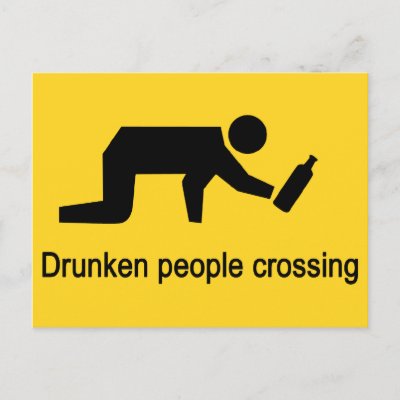 Drunk People Crossing