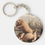 Drunken Pigs Key Chains