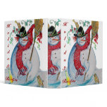 DRUNKEN SNOWMAN HOLIDAY RECIPES BOOK binders