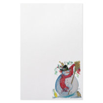 DRUNKEN SNOWMAN stationery