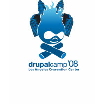 Drupal Camp LA 2008 Flame Shirt (Women)