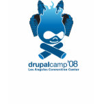 Drupal Camp LA 2008 Flame Shirt (Women)