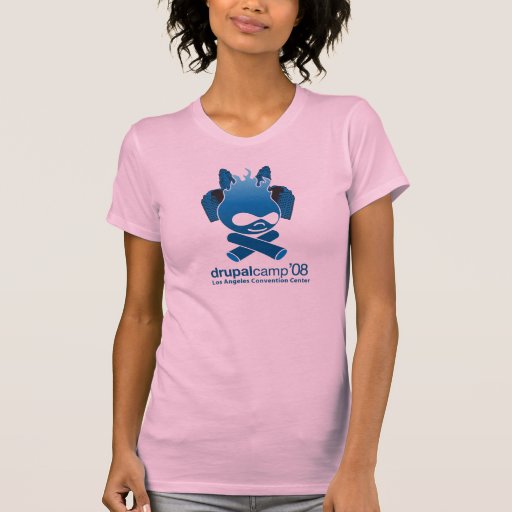 Drupal Camp LA 2008 Flame Shirt (Women)